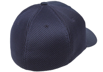 Flexfit 6533 Ultrafibre & Airmesh Fitted Cap, Navy - Large/X-Large