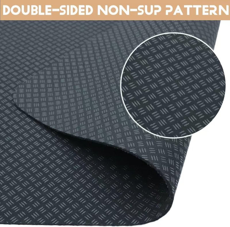 Double-Sided Non-Slip Workout Mat - Anti-Slip Exercise Mat for Mini Elliptical | Perfect for Desk Use