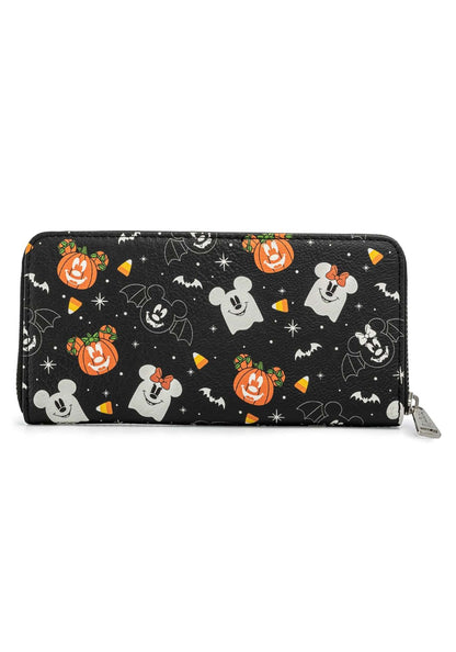 Loungefly Disney Spooky Mice Mickey and Minnie Candy Corn Wallet