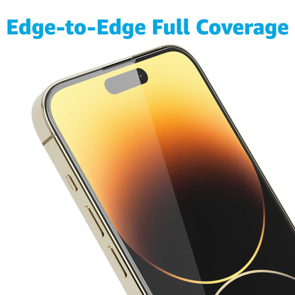 Casely iPhone 16, iPhone 15 Premium Tempered Glass Screen Protector