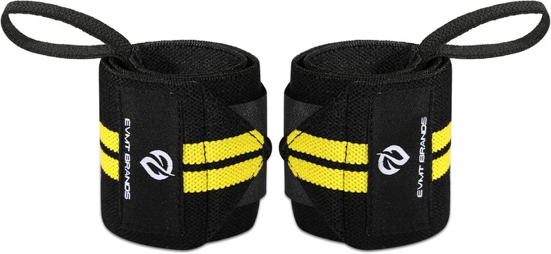 Premium Wrist Wraps for Weightlifting - Durable Lifting Straps for Enhanced Support | Ideal for Strength Training & Gym Workouts