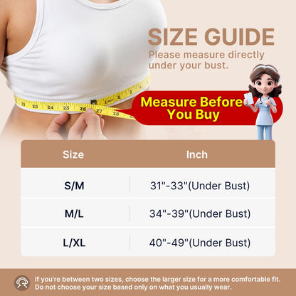 Fit Geno Posture Corrector for Women Invisilite: Invisible Lightweight Back Brace for Neck Shoulder & Upper Back Pain Relief - Improve Posture Correct Hunchback Slouching Under Clothes Medium/Large