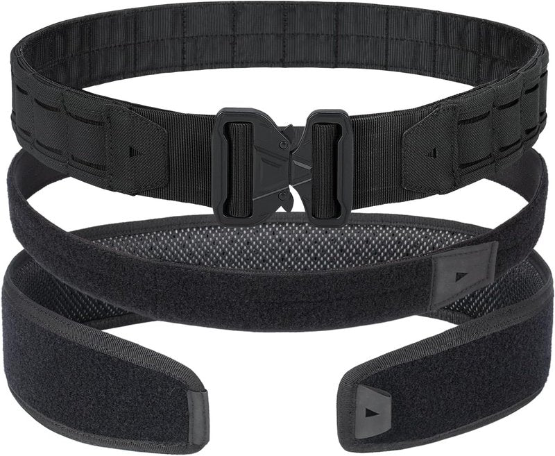 Tactical Battle Belt - Quick-Release Rigger for Men | Durable Anti-Slip Nylon Design