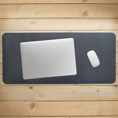 LONDO OTTO430 Leather Extended Mousepad - Desk Mat, Gray, L