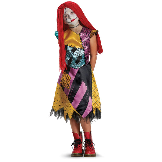 Disguise Disney Sally Nightmare Before Christmas Deluxe Girls' Costume, S (4-6x)