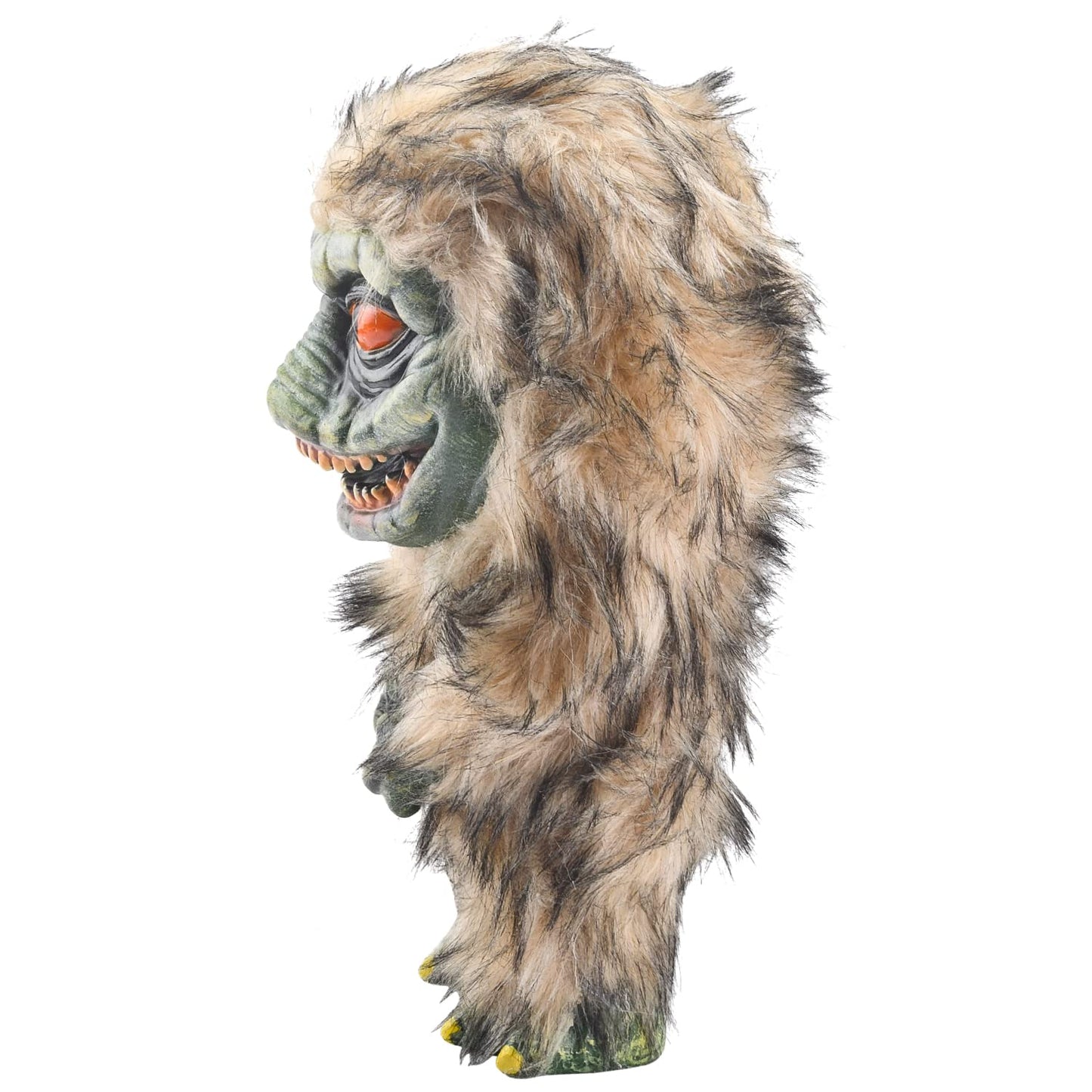 Alien Monster Prop Doll, Creepy Plush Doll Movie Stuffed Toy, Green Funny Ugly Space Crite Horror Gifts for Adult Collector on Halloween Birthday