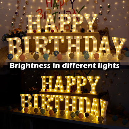 TRONSBOO LED Marquee Sign Light Up Letters, Alphabet Light Up Letters Sign, Battery Powered LED Letter Lights for Night Light, Wedding, Birthday, Party, Christmas or Home Decor (Red Heart)