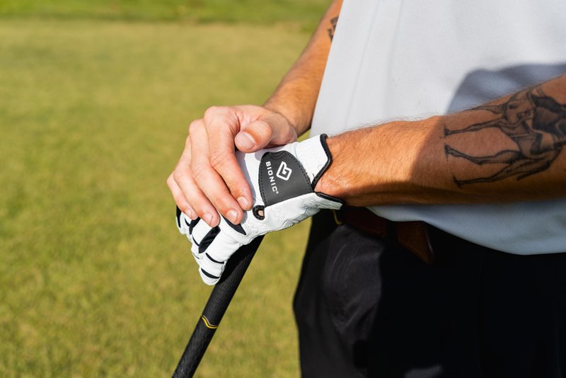 Bionic StableGrip with Natural Fit Golf Glove - White (Cadet X-Large, Left)