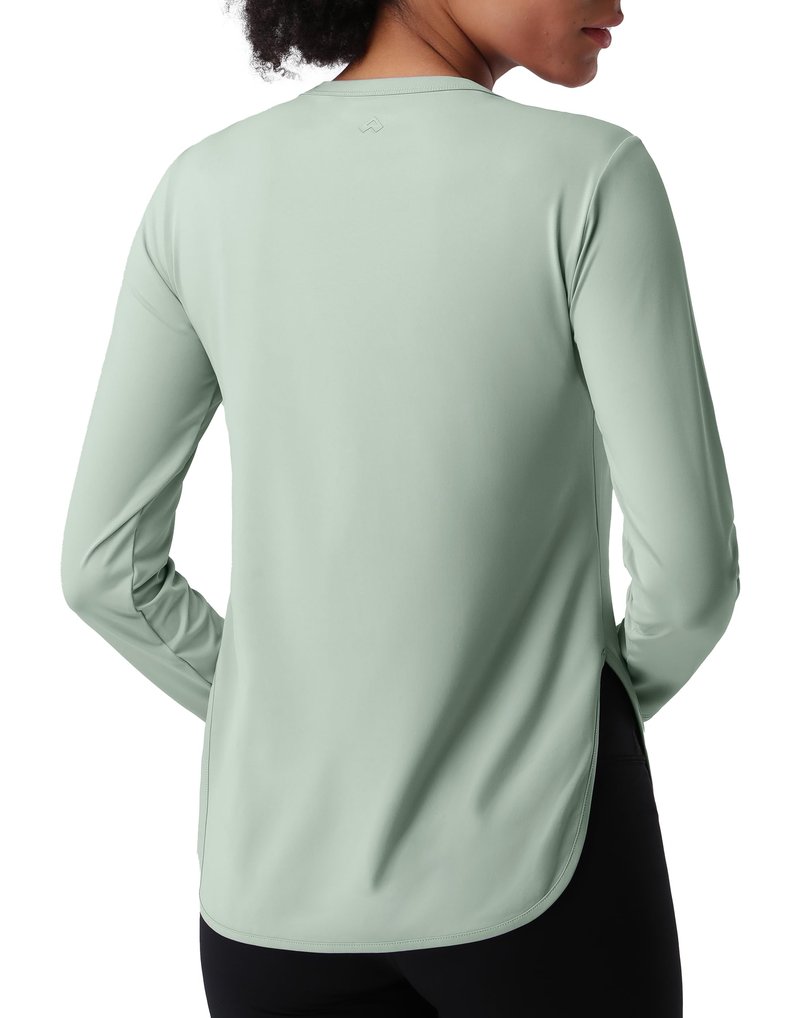 Pioneer Camp Women's Sun Shirts Long Sleeve SPF UPF 50+ UV Protection Tops Lightweight Quick Dry for Hiking Running Workout Sage Green