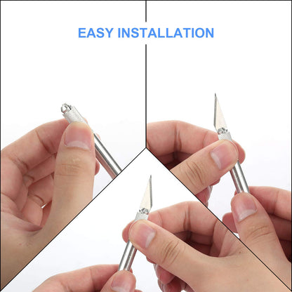 GISSVOGEEK Car Window Film Tinting Tools, Vinyl Wrap Kit, Precut/Auto Window Tint Tool Kit, Window Tint Installation Kit, Wallpaper Smoothing Tool with Felt Squeegee & Craft Knife (Blue)