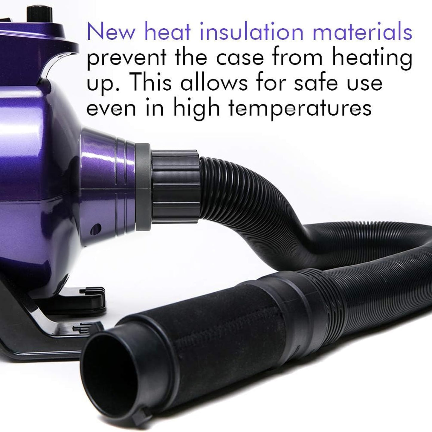shernbao High Velocity Professional Dog Pet Grooming Hair Force Dryer Blower （Super Cyclone） 5.0HP