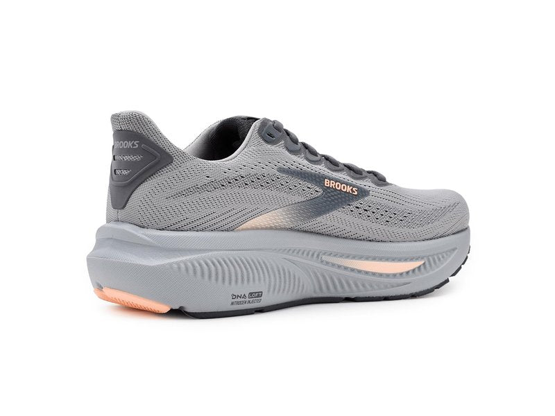 Brooks Women's Ghost 17 Alloy/Blackened Pearl/Peach 10 Medium