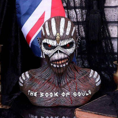 Nemesis Now Officially Licensed Iron Maiden Book of Souls Bust Box, Brown, 26cm (Large)