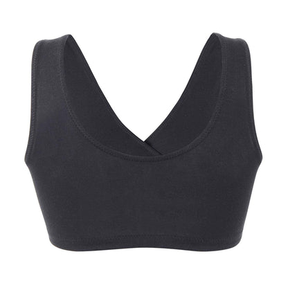 ZUMIY Maternity Nursing Bras, Seamless Maternity Bra for Pregnancy & Breastfeeding, Comfortable Wireless Bra Night Sleep Top (M, Black+Grey+White/3pack)