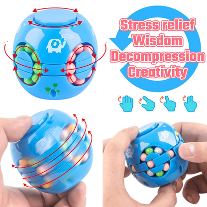 Paochocky Fidget Toy Set, 26PCS With Box Fidget Pack, Sensory Anxiety Relief Stress Toys for Autism, Fidget Toy in Rainbow, Fries Burger Relaxing Entertainment Birthday Gift for Kids Adults