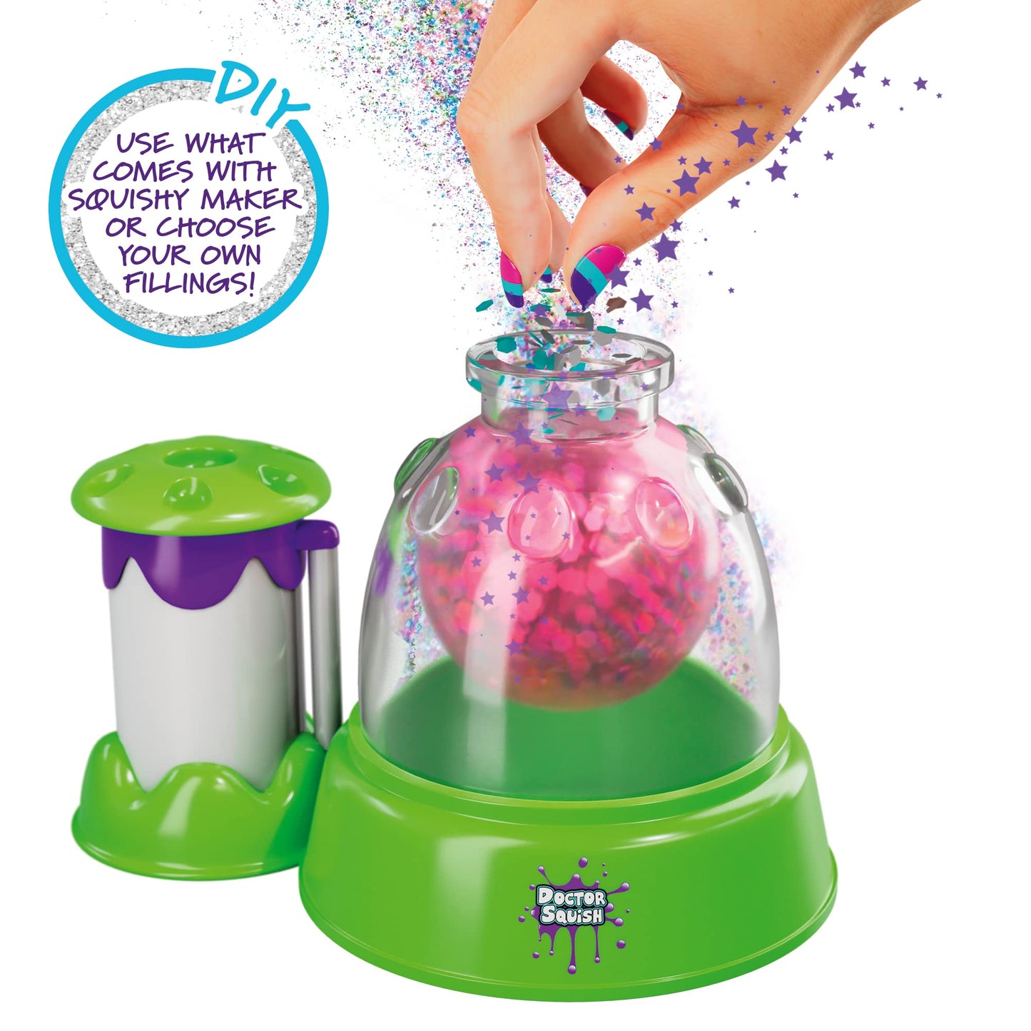 John Adams | Doctor Squish Squishy Maker: Make your own squishies! | Arts & crafts | Ages 8+, Green