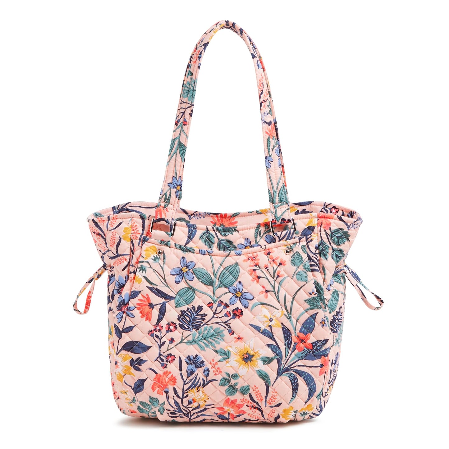 Cotton Glenna Satchel Purse, Paradise Coral, One Size