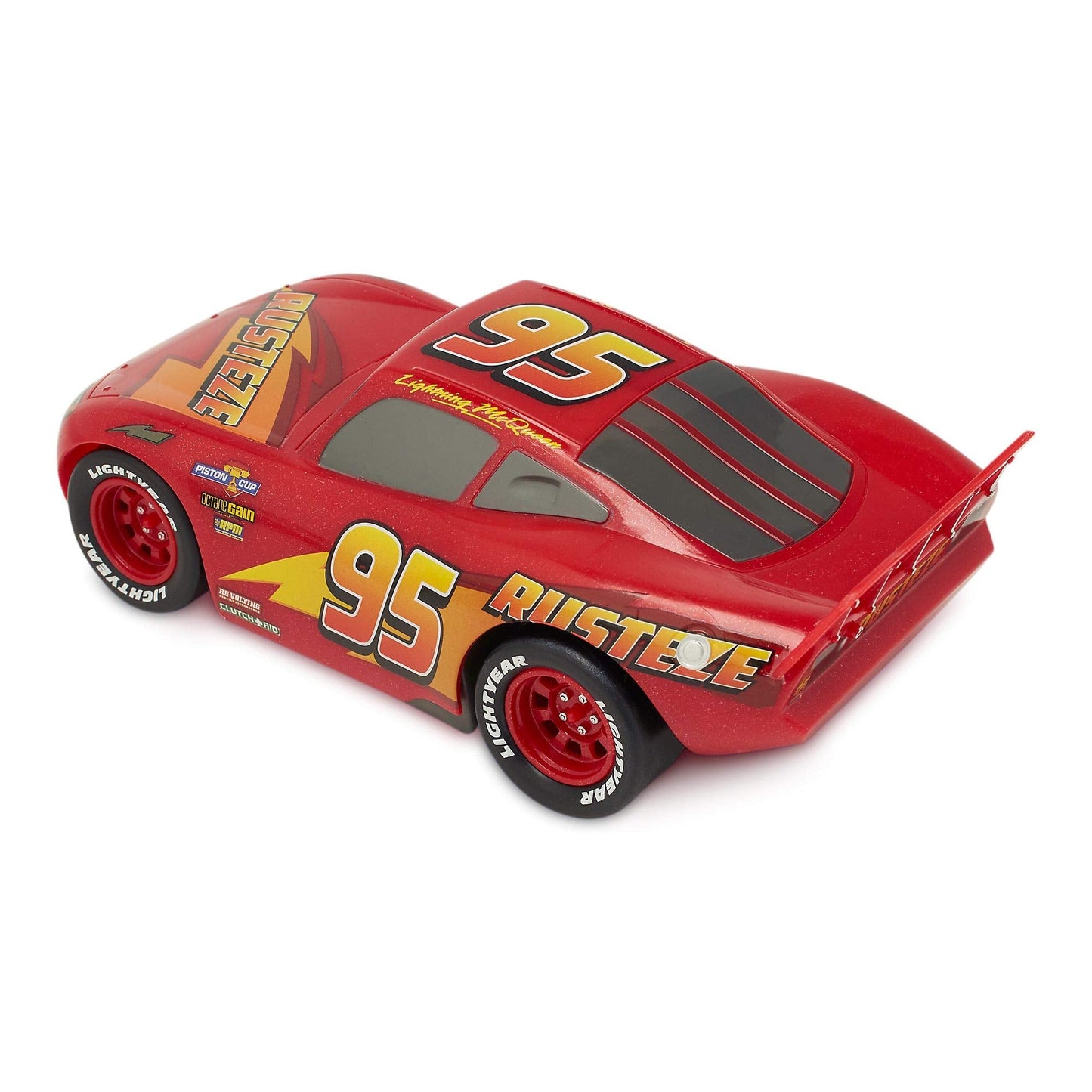 Disney Store Official Lightning McQueen Remote Control Car, Pixar Cars, 15cm/6'', 2.4 GHz, Moves in 4 Directions, Red RC Toy Vehicle, Suitable for Ages 3+