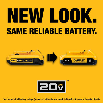 DEWALT 20V MAX 5 Ah Lithium Ion Battery 2-Pack (DCB205-2)