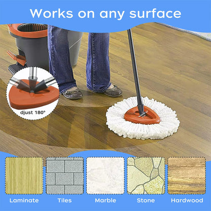 5 Pack Mop Replacement Heads ,Spin Replacement Mop Heads Mops Refill Compatible for vileda 1 Tank System , Microfiber Swivel Mops Refill,Deep Clean,Machine Washable and Easy to Replace