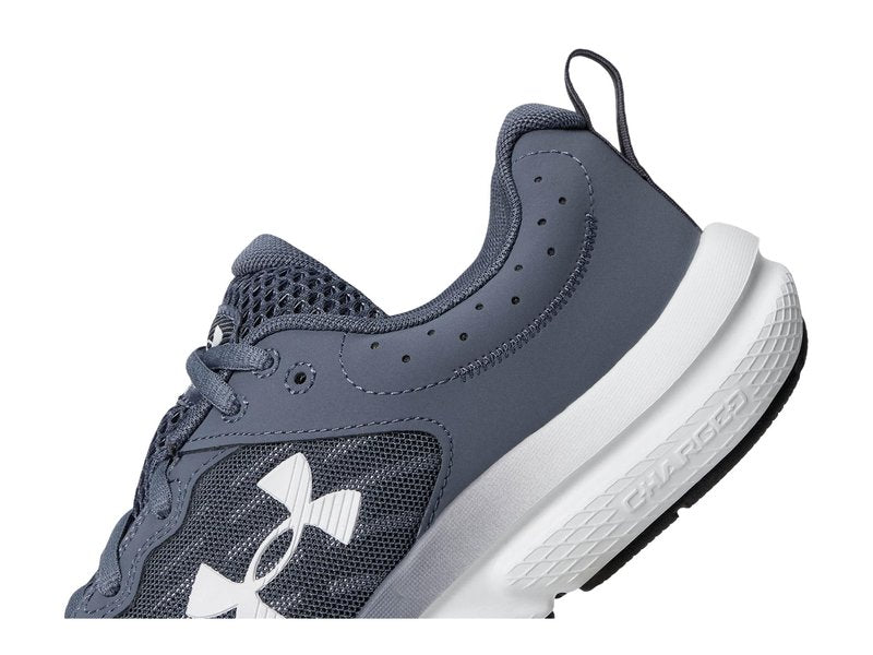 Under Armour Mens Charged Assert 10 Downpour Gray/Downpour Gray/Halo Gray 6 Medium