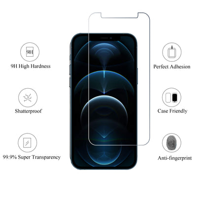 Ailun Screen Protector for iPhone 16 / iPhone 15 / iPhone 15 Pro [6.1 Inch] Display 3 Pack Tempered Glass, Dynamic Island Compatible, Case Friendly [Not for iPhone 16 Pro 6.3 Inch].