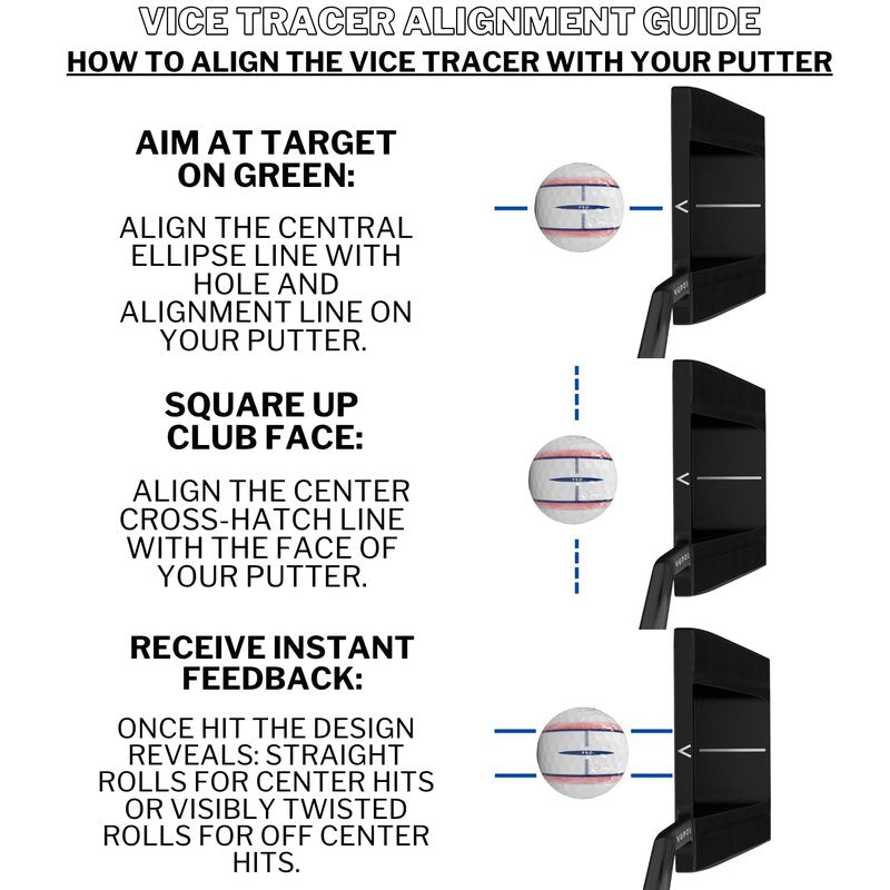 Vice Tracer Golf Balls (Pro)