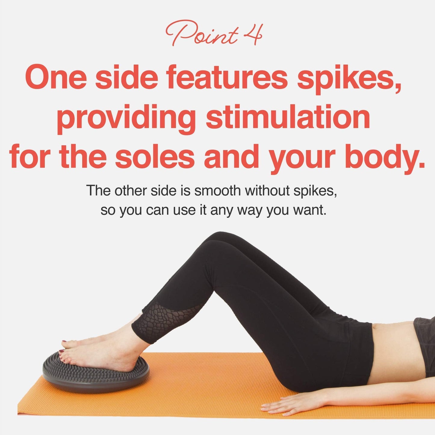 Balance Disc comes with an Air Pump Exercise Wobble Cushion for Stability Workout 1 PC (Light Green)