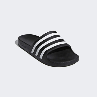 adidas Unisex Adilette Aqua Slides, Core Black/Cloud White/Core Black, 9 UK