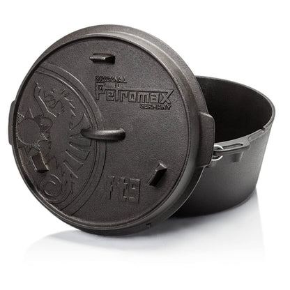 Petromax ft9-Dutch Oven - Black - Flat Base