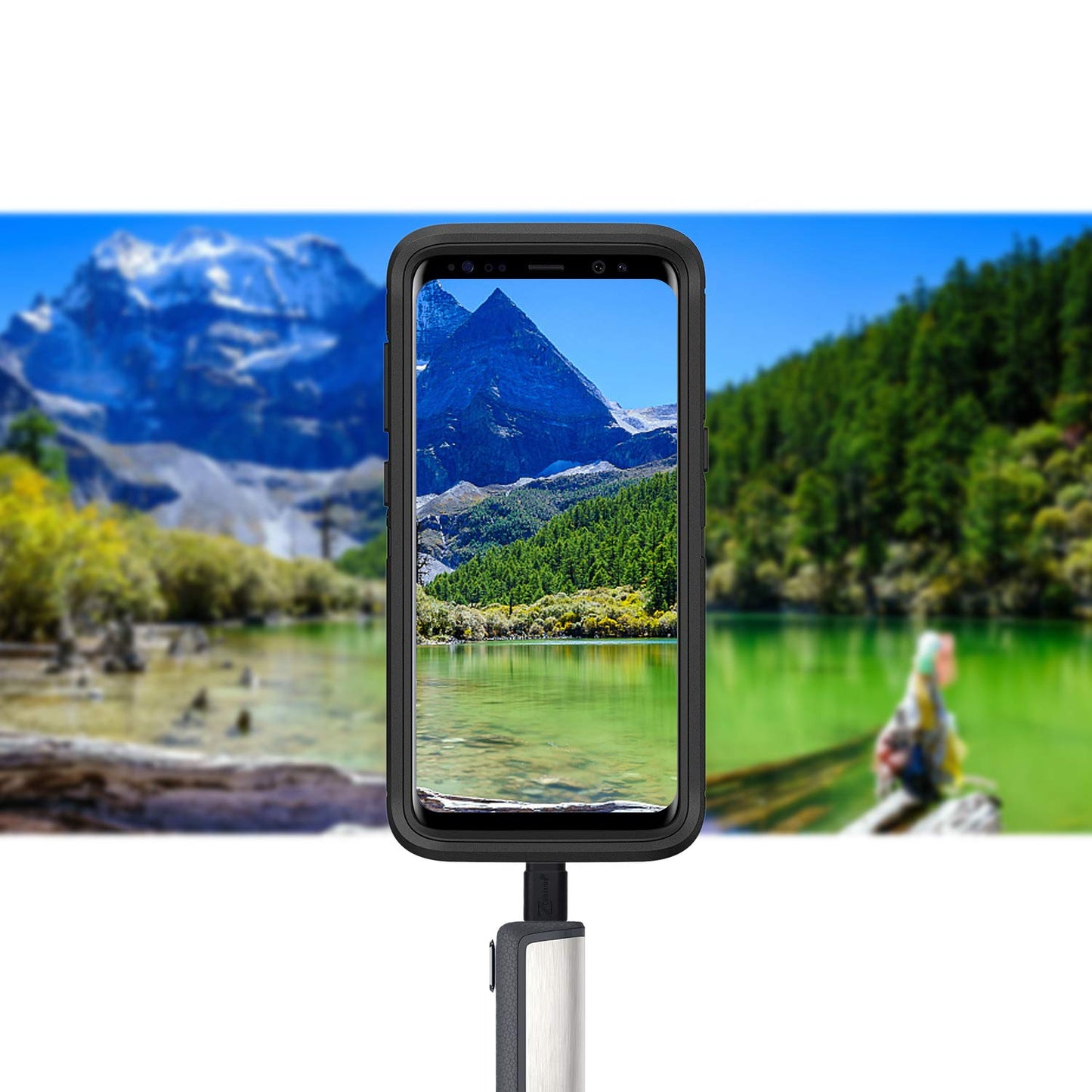 Cellularize USB C Extender Adapter Straight (2 Pack) 40Gbps 240W Cable Extension Type-C Low Profile Male to Female Thunderbolt QC & Data Transfer for USB-C Devices