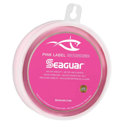 Seaguar Pink Label 100% Fluorocarbon Fishing Line Leader - 25yd, 25lb - 25PL25
