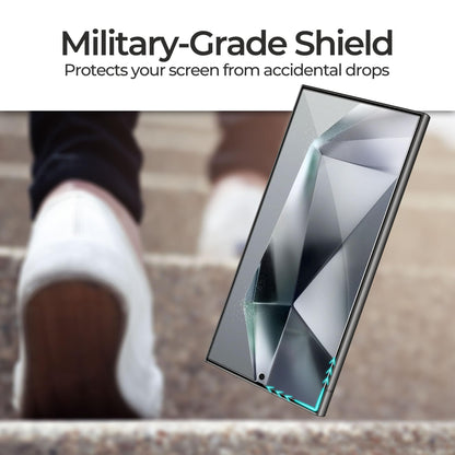 ArmorSuit 2 Pack for Samsung Galaxy S24 Ultra Screen Protector (6.8") Case Friendly MilitaryShield HD Clear Film - Made in USA