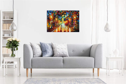 Farewell to Anger by Leonid Afremov Canvas Wall Art Picture Print for Home Decor (36x24)
