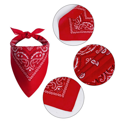 choyaxo Pet Cowboy Costume Halloween Costumes for Dogs Cat Cowboy Hat with Bandana Scarf (Small)