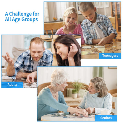 1000 Piece Puzzle for Adults Dutch Windmill Puzzle 1000 Piece Tulip Fields Puzzles Tulips Flowers Jigsaw Puzzles 1000 Pieces Holland Spectacular Flower Fields Landscape Puzzles