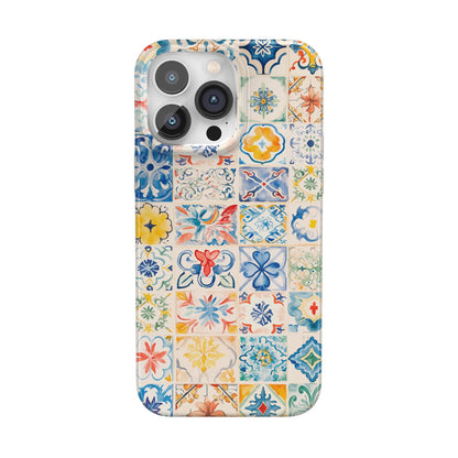 Casely iPhone 13 Pro Max Case | Here Comes The Sun | Colorblock Sunset | Classic Ultra Slim Case Design