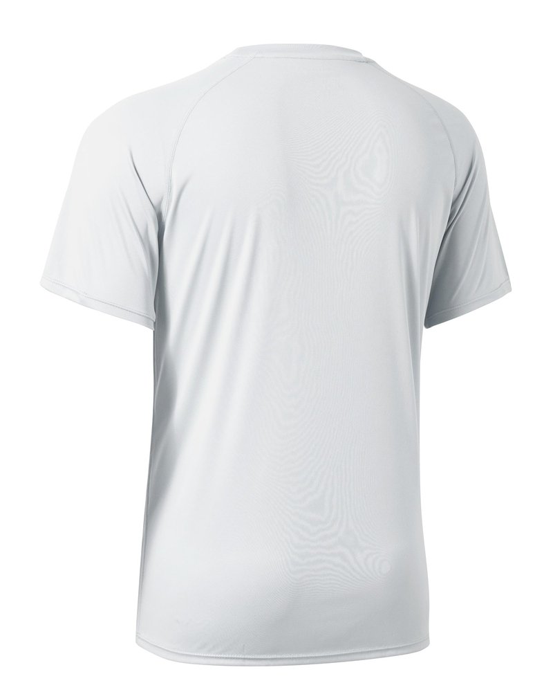 Willit Men's Rashguard Swim Shirt Short Sleeve UPF 50+ Sun Protection SPF Quick Dry Water Shirt White L