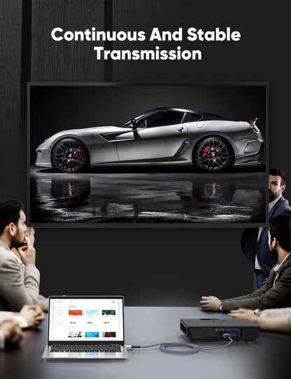 Capshi HDMI A to DVI Adapter Cable 6FT, High-Speed Gold-Plated Plug and Play Bi-Directional Nylon Braid 1080p, DVI to HDMI Adapter for Televison/Monitor/Video Card/Graphics Card