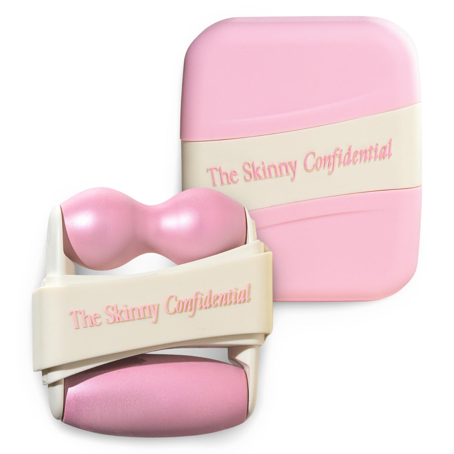 The Skinny Confidential HOT Mess Ice Roller for Face - Facial Roller Skincare Tools Contour, Tighten & De-Puff Skin - Self Care Beauty Gift for Women & Men for Clear, Radiant & Smoother-Looking Skin