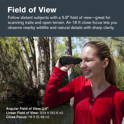 Celestron – Nature 10x25 Monocular – Ideal for Hiking and Wildlife Viewing – Multi-Coated Optics – 25mm Objective Lens – BaK-4 Prism –Twist-Up Eyecup – Waterproof & Fogproof