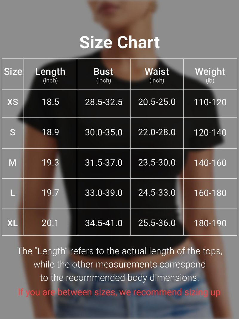 YEOREO Women Tops Baby T-Shirt Short Sleeve Crew Neck Going Out Crop Top Corriny Slim Fit Workout Basic Baby Tee Black M