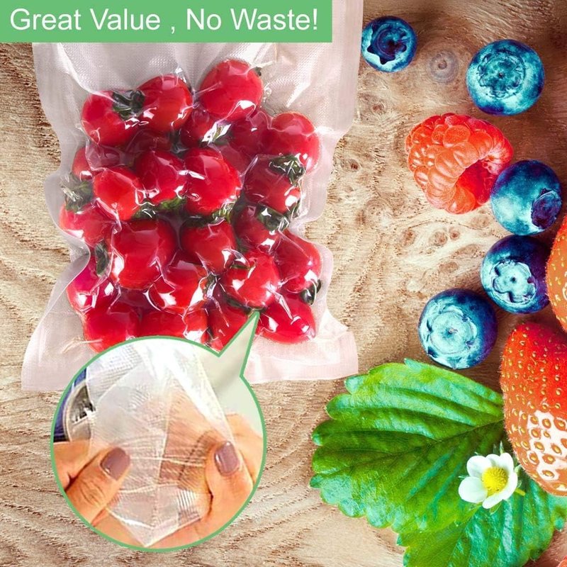O2frepak Vacuum Sealer Bags - 100 Quart 10" x 13" BPA-Free Pre-Cut Bags for Sous Vide & Food Storage