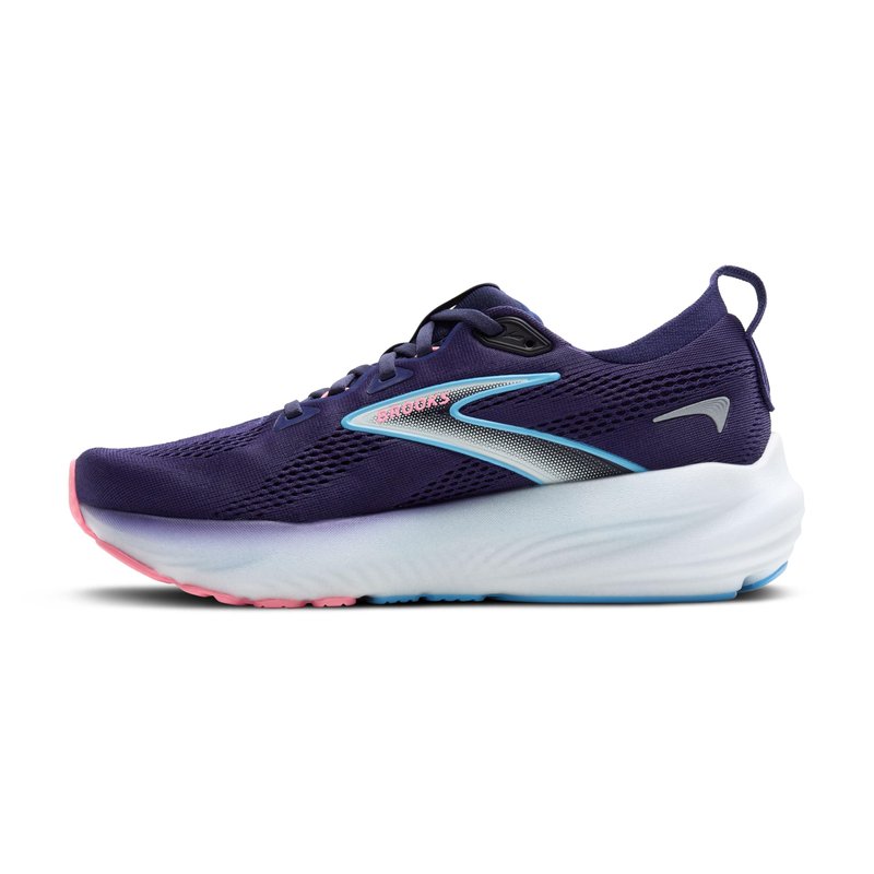 Brooks Women’s Glycerin 22 Neutral Running Shoe - Blue Ribbon/Peacoat/Dianthus - 11 Wide