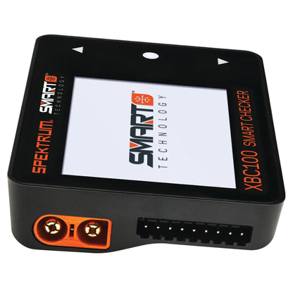 Spektrum XBC100 Smart Battery Checker & Servo Driver for RC: SPMXBC100, Black