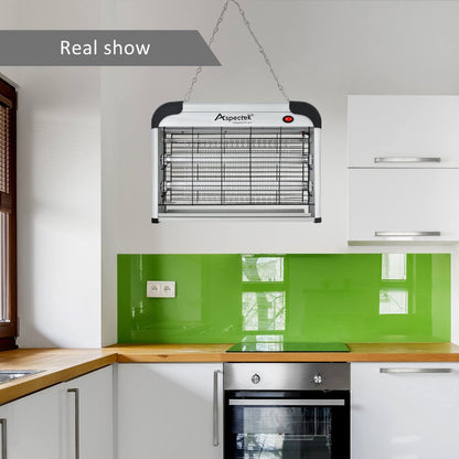 ASPECTEK Insect Killer, Bug Zapper,Powerful 20W Electronic Indoor Fly Zapper, Mosquito Killer-Indoor Use Including Free 2 Pack Replacement Bulbs