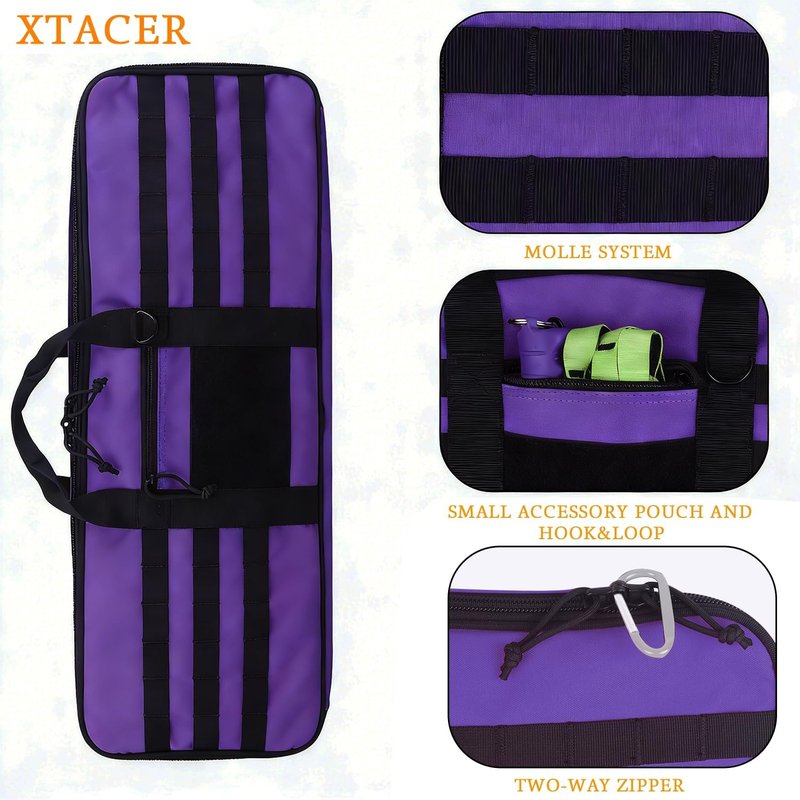 Tactical Bow Case - MOLLE Recurve Takedown Fully Padded Design for Ultimate Protection