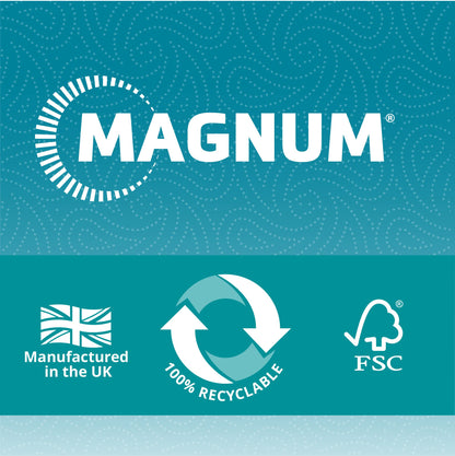 Magnum Ultra Absorbency Kitchen Roll - Strong & Durable, Bulk Buy (Pack of 4 x 6 Rolls, totaling 24 Rolls)