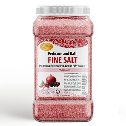 SPA REDI - Detox Foot Soak Pedicure and Bath Fine Salt, Lavender and Wildflower, 128 Oz - Made with Dead Sea Salts, Argan Oil, Coconut Oil, and Essential Oil, Hydrates, Softens and Moisturizes
