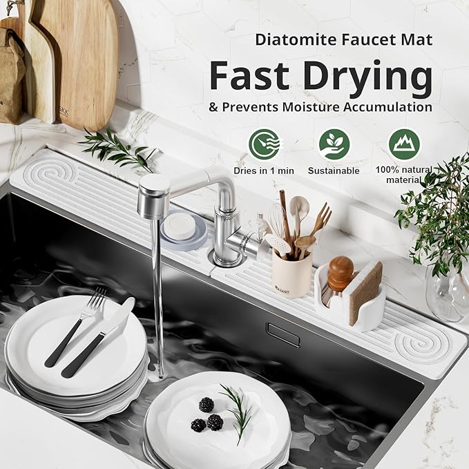 Quick Dry Sink Splash Guard